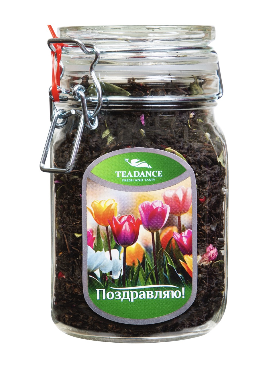 Чай TEADANCE Поздравляю 130г (8 марта) упак (6 шт) 