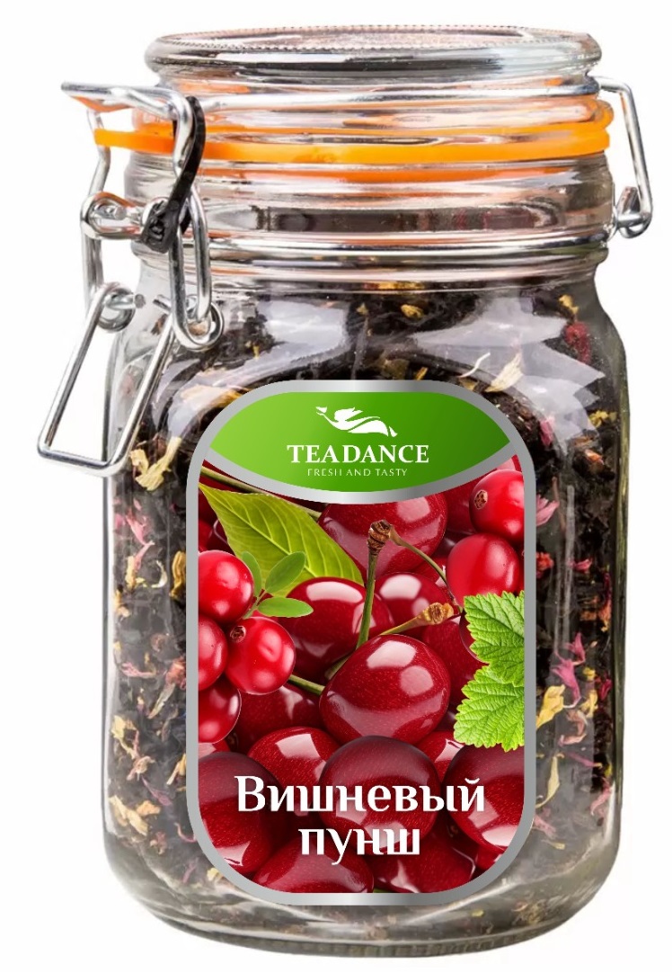 Чай TEADANCE Вишневый пунш 130г упак (6 шт) 